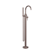 An image of Nero Tapware Mecca Round Freestanding Mixer With Hand Shower Brushed Bronze