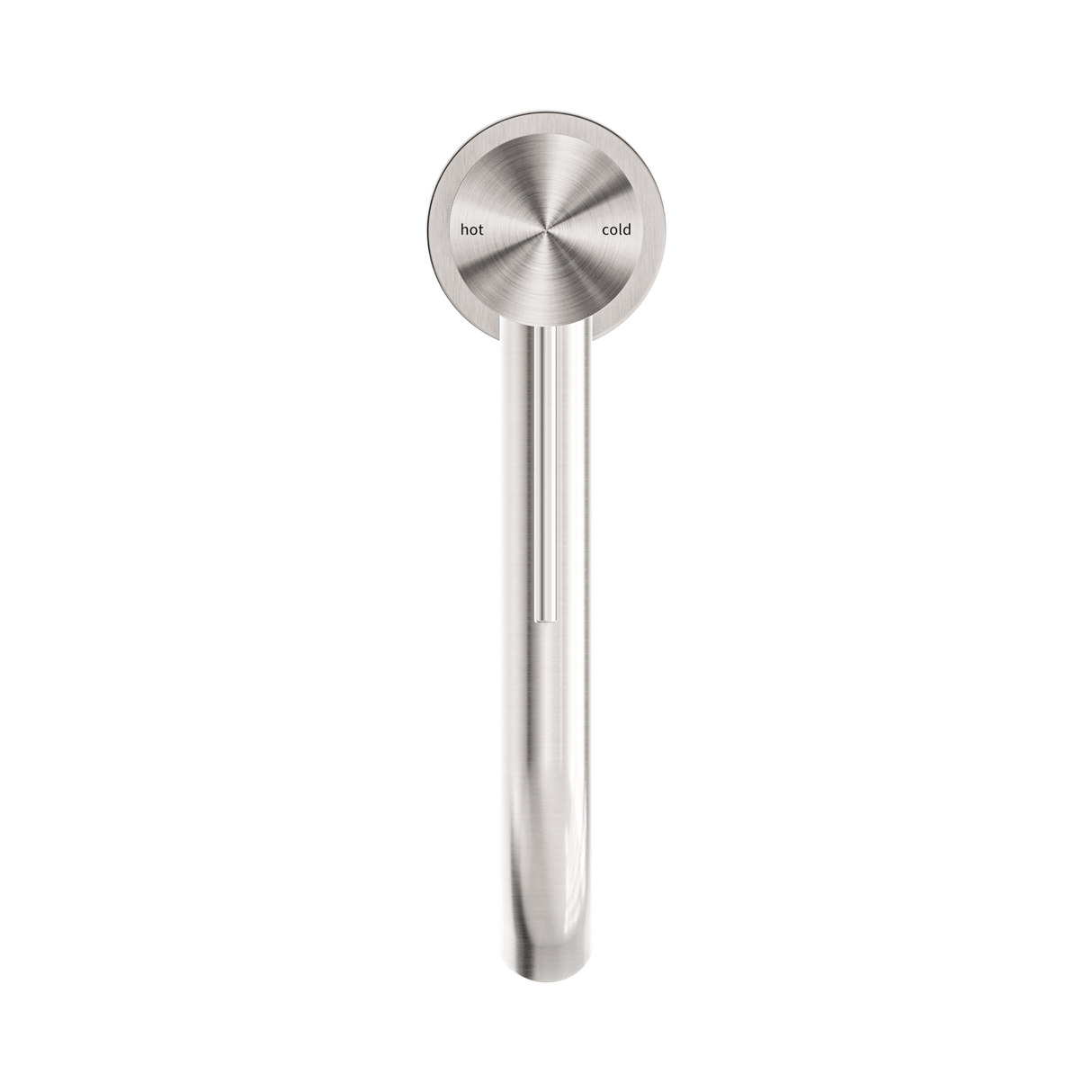 An image of Nero Tapware Mecca Mid Tall Basin Mixer Brushed Nickel
