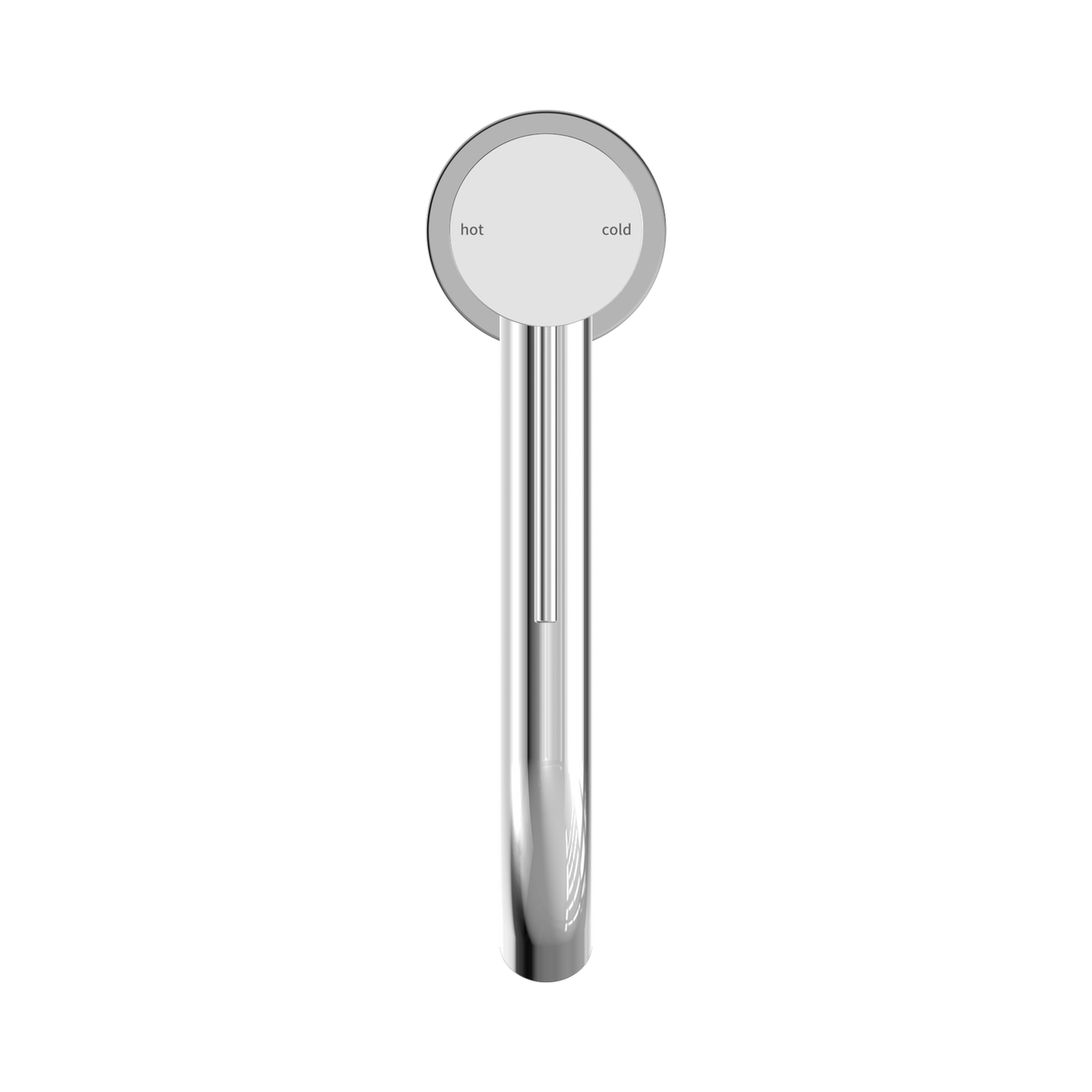 An image of Nero Tapware Mecca Mid Tall Basin Mixer Chrome