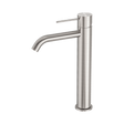 An image of Nero Tapware Mecca Tall Basin Mixer Brushed Nickel