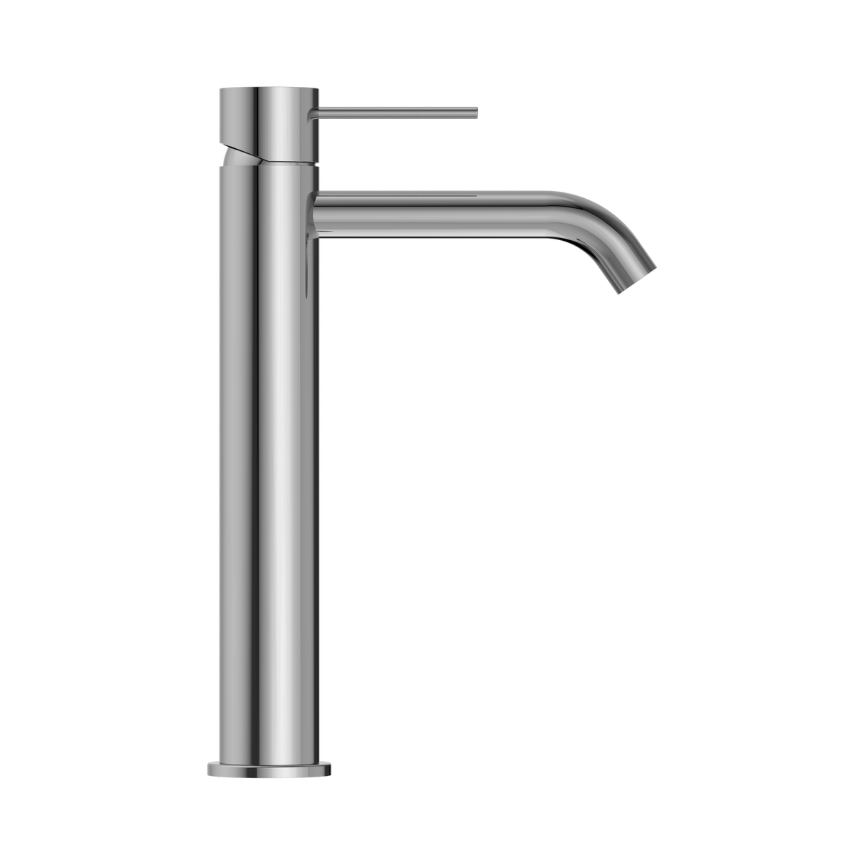 An image of Nero Tapware Mecca Tall Basin Mixer Chrome