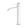 An image of Nero Tapware Mecca Tall Basin Mixer Matte White