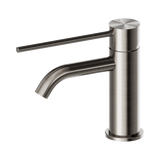 An image of Nero Tapware Mecca Care Basin Mixer Brushed Nickel