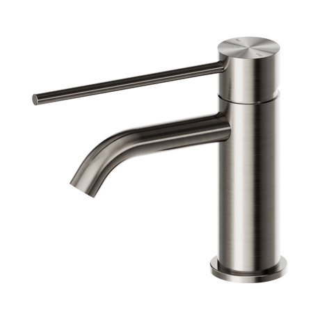 An image of Nero Tapware Mecca Care Basin Mixer Brushed Nickel
