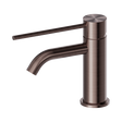 An image of Nero Tapware Mecca Care Basin Mixer Brushed Bronze