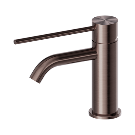 An image of Nero Tapware Mecca Care Basin Mixer Brushed Bronze