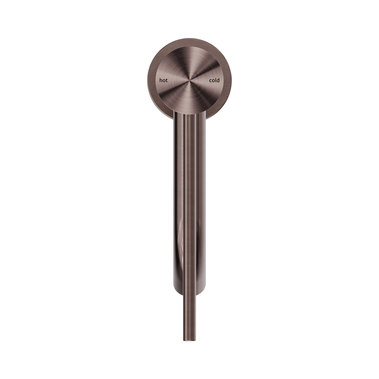 An image of Nero Tapware Mecca Care Basin Mixer Brushed Bronze