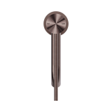 An image of Nero Tapware Mecca Care Basin Mixer Brushed Bronze