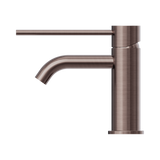 An image of Nero Tapware Mecca Care Basin Mixer Brushed Bronze