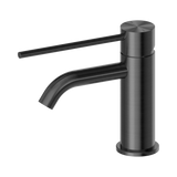 An image of Nero Tapware Mecca Care Basin Mixer Gun Metal