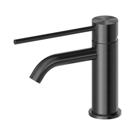 An image of Nero Tapware Mecca Care Basin Mixer Gun Metal