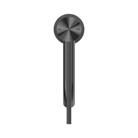 An image of Nero Tapware Mecca Care Basin Mixer Gun Metal