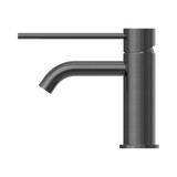 An image of Nero Tapware Mecca Care Basin Mixer Gun Metal