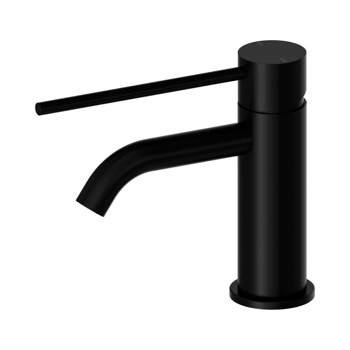 An image of Nero Tapware Mecca Care Basin Mixer Matte Black