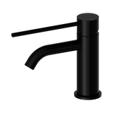 An image of Nero Tapware Mecca Care Basin Mixer Matte Black