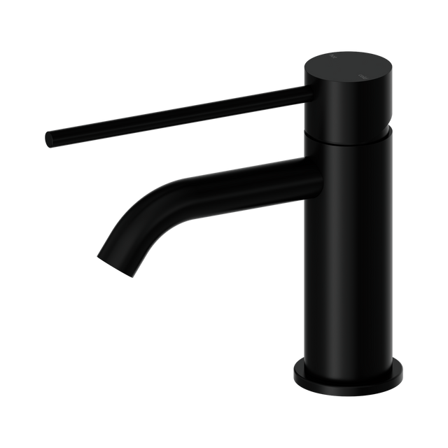 An image of Nero Tapware Mecca Care Basin Mixer Matte Black