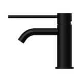 An image of Nero Tapware Mecca Care Basin Mixer Matte Black