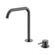An image of Nero Tapware Mecca Hob Bath/Kitchen Mixer Set Edge Spout Gun Metal