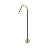 An image of Nero Tapware Mecca Freestanding Bath Spout Only Brushed Gold
