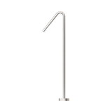 An image of Nero Tapware Mecca Freestanding Bath Spout Only Brushed Nickel