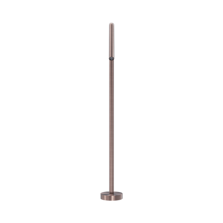 An image of Nero Tapware Mecca Freestanding Bath Spout Only Brushed Bronze