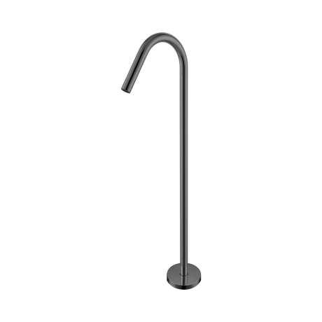 An image of Nero Tapware Mecca Freestanding Bath Spout Only Gun Metal