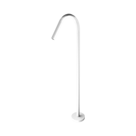 An image of Nero Tapware Mecca Freestanding Bath Spout Only Matte White