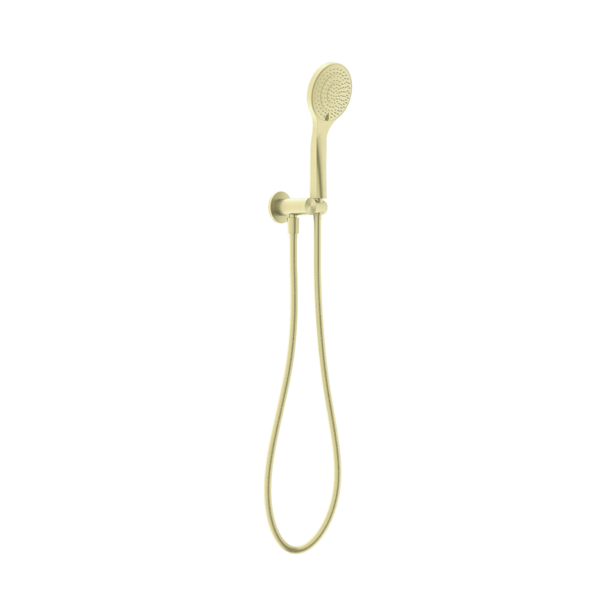 An image of Nero Tapware Mecca Shower On Bracket With Air Shower Brushed Gold