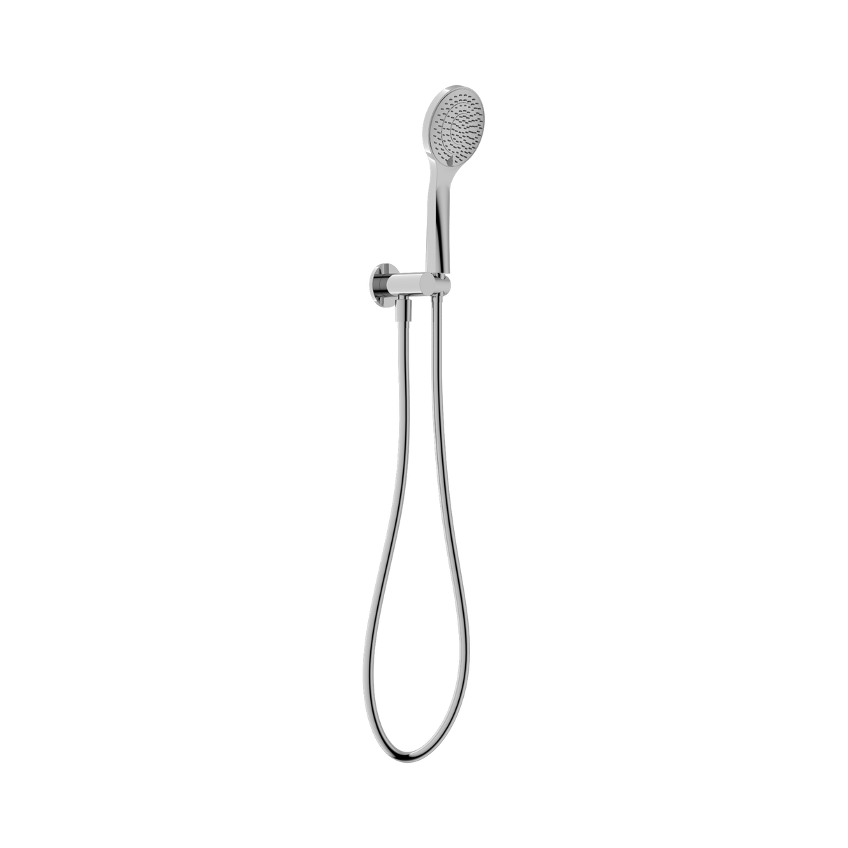 An image of Nero Tapware Mecca Shower On Bracket With Air Shower Chrome