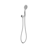 An image of Nero Tapware Mecca Shower On Bracket With Air Shower Chrome