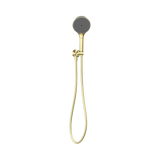 An image of Nero Tapware Mecca Shower On Bracket With Air Shower II Brushed Gold