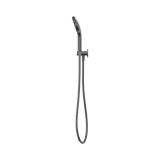An image of Nero Tapware Mecca Shower On Bracket With Air Shower II Gun Metal