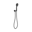 An image of Nero Tapware Mecca Shower On Bracket With Air Shower Matte Black