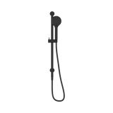An image of Nero Tapware Mecca Shower Rail With Air Shower Matte Black