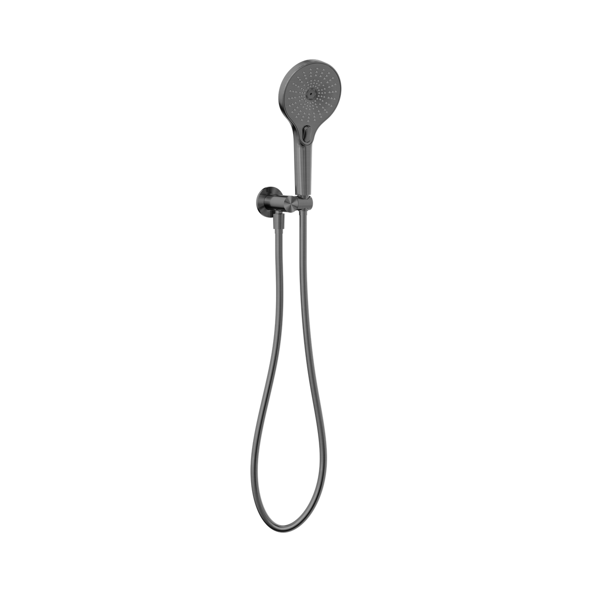 An image of Nero Tapware Mecca Shower On Bracket Gun Metal