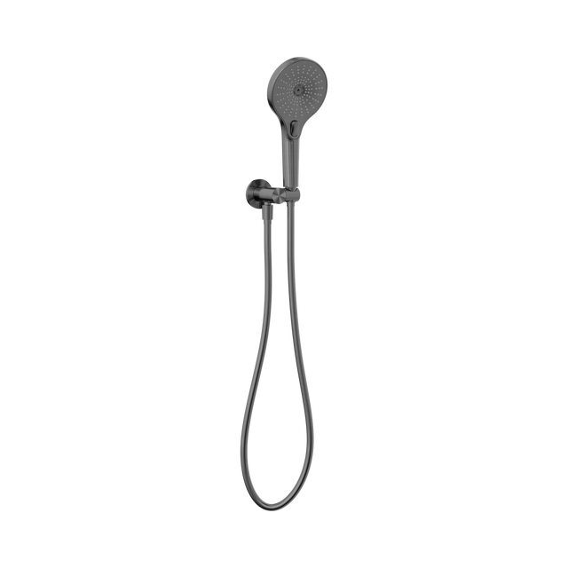An image of Nero Tapware Mecca Shower On Bracket Gun Metal