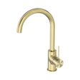 An image of Nero Tapware Mecca Kitchen Mixer Brushed Gold