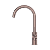 An image of Nero Tapware Mecca Kitchen Mixer Brushed Bronze