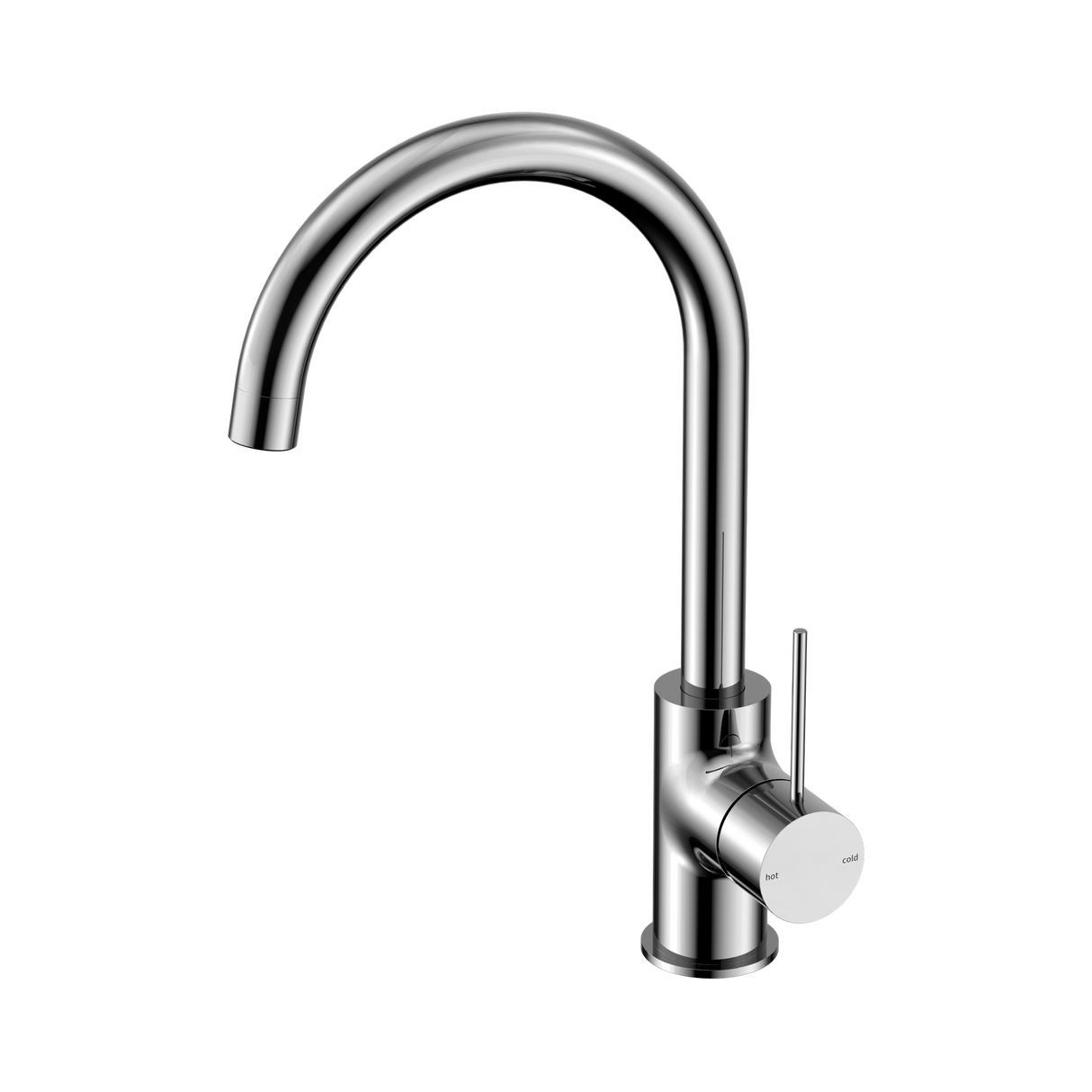 An image of Nero Tapware Mecca Kitchen Mixer Chrome