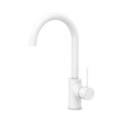 An image of Nero Tapware Mecca Kitchen Mixer Matte White