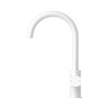 An image of Nero Tapware Mecca Kitchen Mixer Matte White