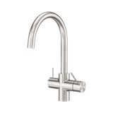 An image of Nero Tapware Mecca 3 Way Filtered Mixer Tap Brushed Nickel