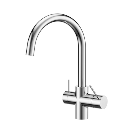 An image of Nero Tapware Mecca 3 Way Filtered Mixer Tap Chrome