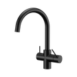 An image of Nero Tapware Mecca 3 Way Filtered Mixer Tap Matte Black