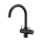 An image of Nero Tapware Mecca 3 Way Filtered Mixer Tap Matte Black