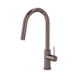 An image of Nero Tapware Mecca Pull Out Sink Mixer With Vegie Spray Function Brushed Bronze