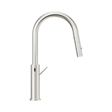An image of Nero Tapware Mecca Smart Sensor Pull Out Kitchen Mixer Brushed Nickel