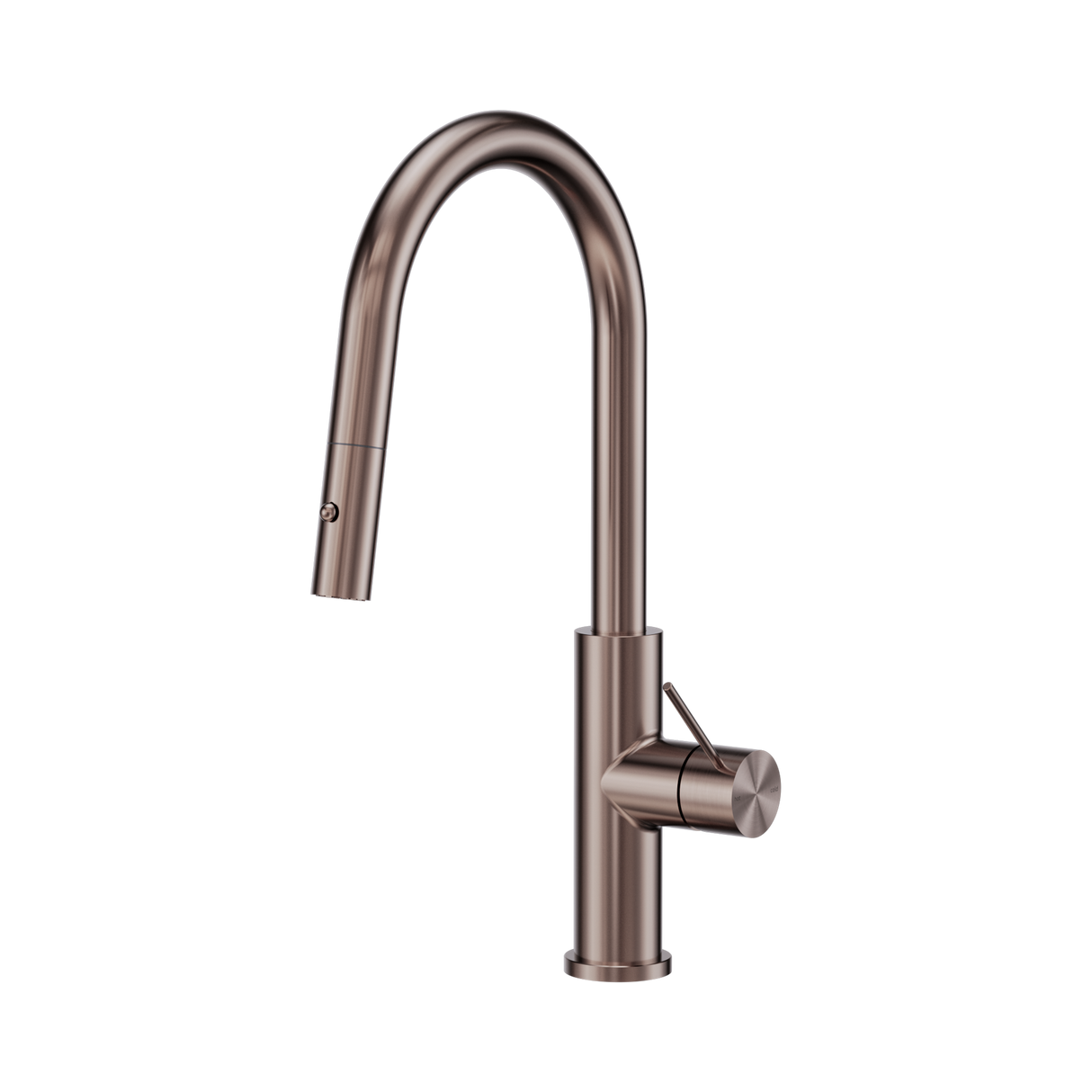An image of Nero Tapware Mecca Smart Sensor Pull Out Kitchen Mixer Brushed Bronze