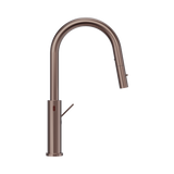 An image of Nero Tapware Mecca Smart Sensor Pull Out Kitchen Mixer Brushed Bronze