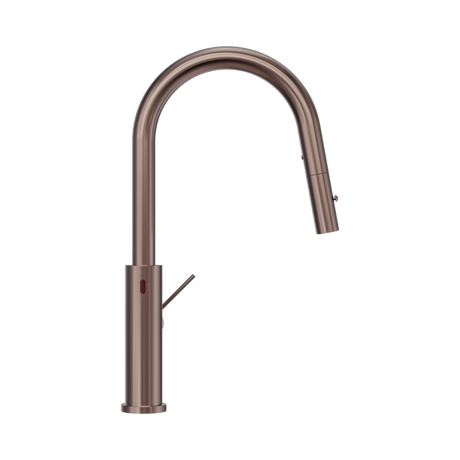 An image of Nero Tapware Mecca Smart Sensor Pull Out Kitchen Mixer Brushed Bronze